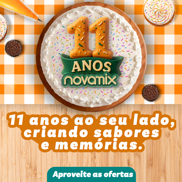 Banner Novamix 11 anos