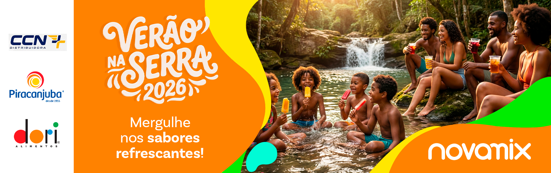 Banner Novamix Verao